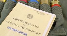 Rinnovo libretto licenza porto fucile caccia. Agenzia GIESSE Correggio